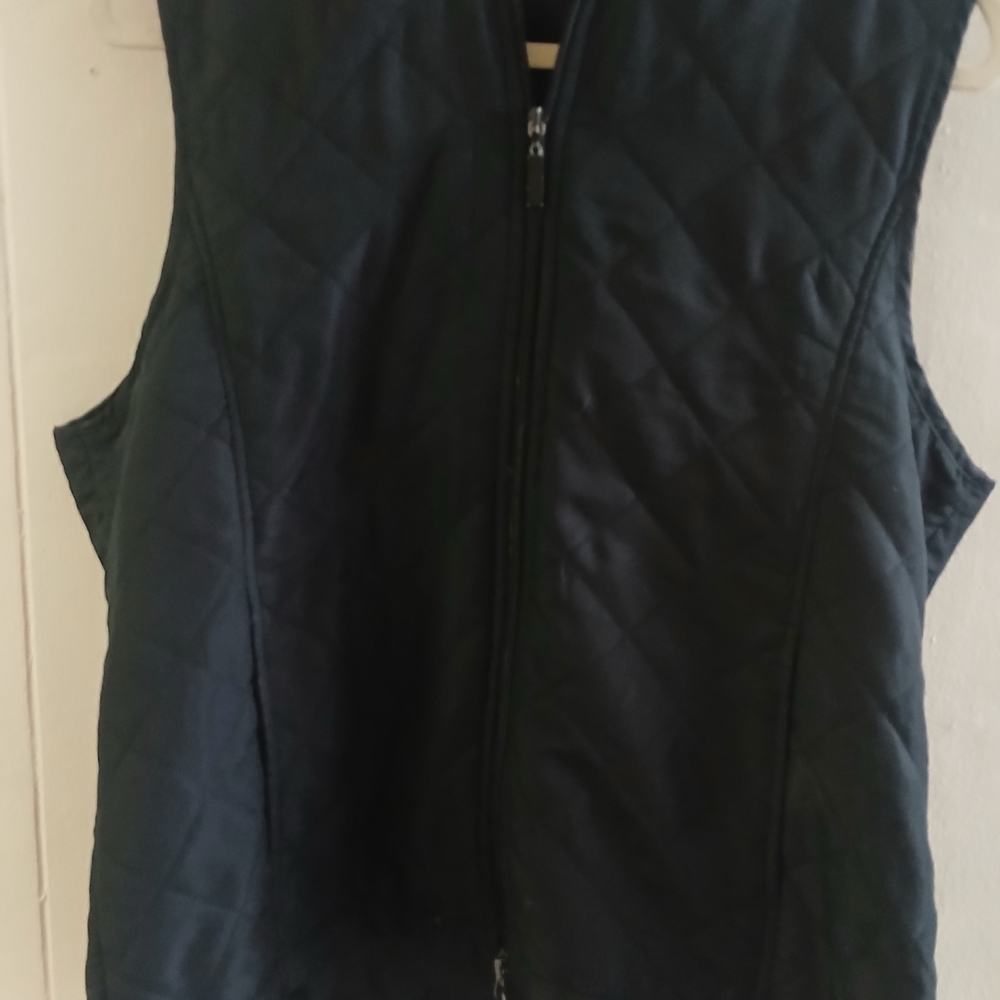 Carolyn Taylor Dark Quilted Vest